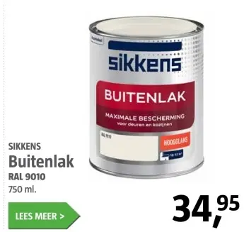 Aanbieding: Buitenlak
