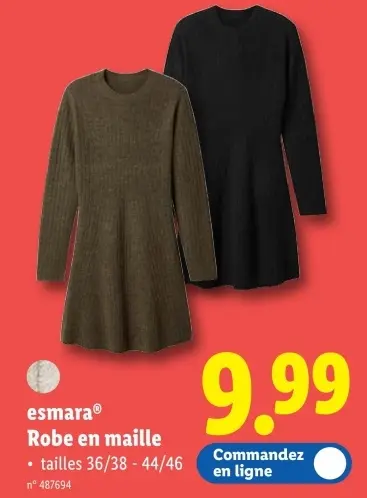 Offre: Robe en maille