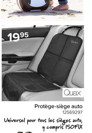Offre: Protège-siège auto