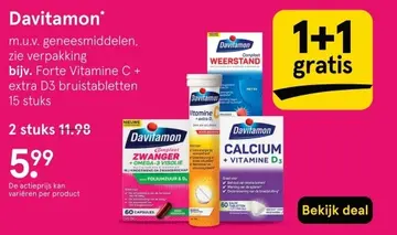 Aanbieding: Davitamon