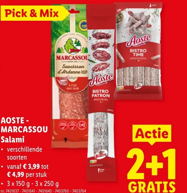 Promotie: Salami