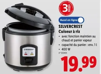 Offre: Cuiseur à riz