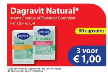 Aanbieding: Dagravit Natural