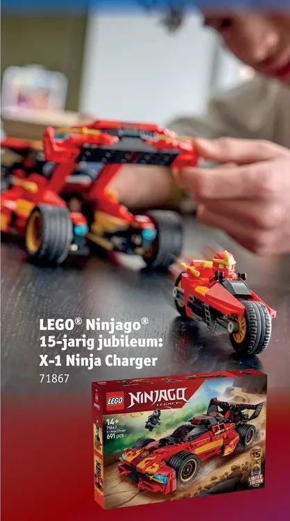 Aanbieding: LEGO® Ninjago® 15-jarig jubileum: X-1 Ninja Charger