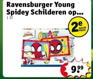 Promotie: Young Spidey Schilderen op Nummer