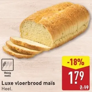 Aanbieding: Luxe vloerbrood maïs