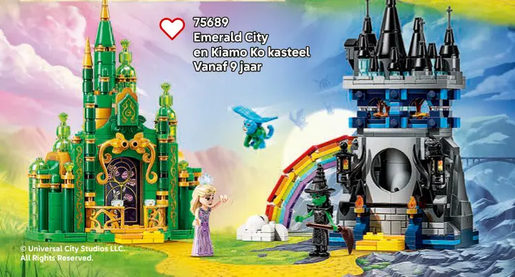 Aanbieding: Emerald City en Kiamo Ko kasteel