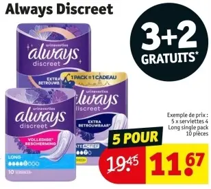 Offre: Always Discreet