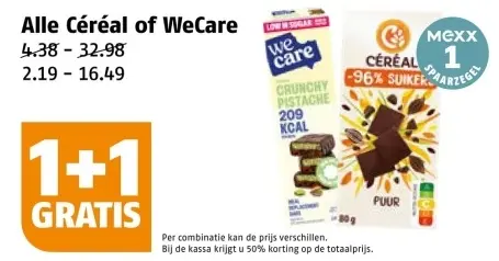 Aanbieding: Céréal of WeCare
