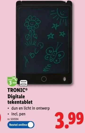 Promotie: Digitale tekentablet