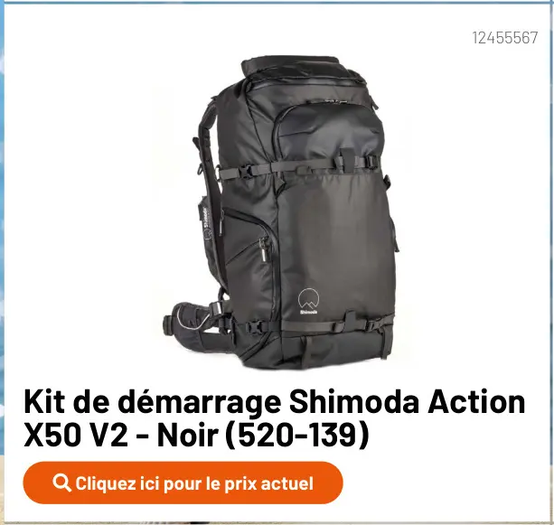 Offre: Kit de démarrage Shimoda Action X50 V2 - Noir