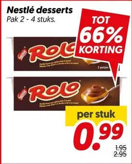 Aanbieding: Desserts