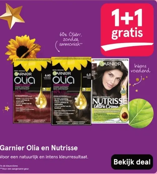 Aanbieding: Garnier Olia en Nutrisse