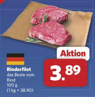 Aanbieding: Rinderfilet
