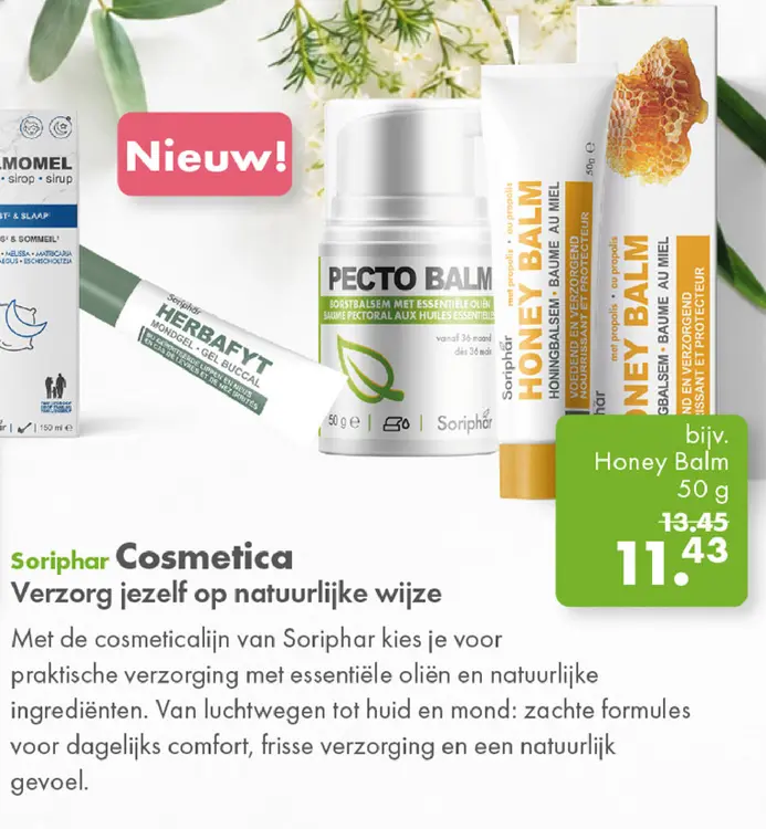 Aanbieding: Soriphar Cosmetica