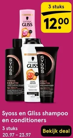 Aanbieding: Shampoo en conditioners