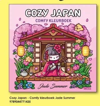 Aanbieding: Cozy Japan - Comfy kleurboek