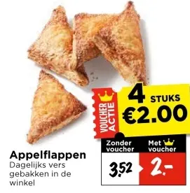 Aanbieding: Appelflappen