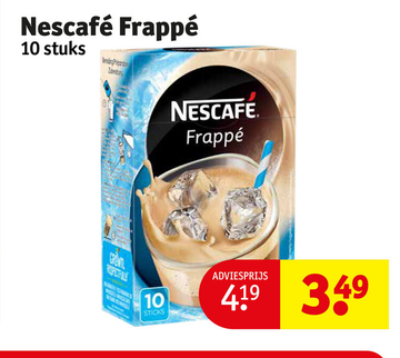 Aanbieding: Nescafé Frappé
