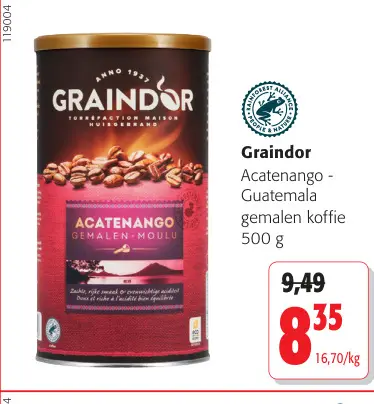 Promotie: Acatenango - Guatemala gemalen koffie