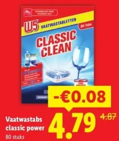 Aanbieding: Vaatwastabs classic power