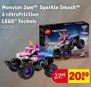 Offre: Monster Jam™ Sparkle Smash™ à rétrofriction