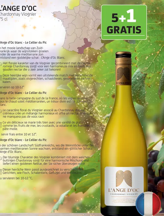 Aanbieding: L'ANGE D'OC Chardonnay Viognier