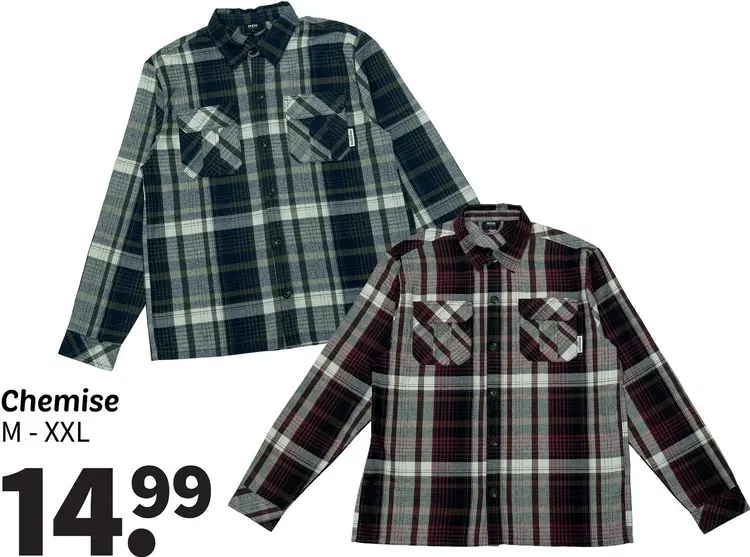 Offre: Chemise