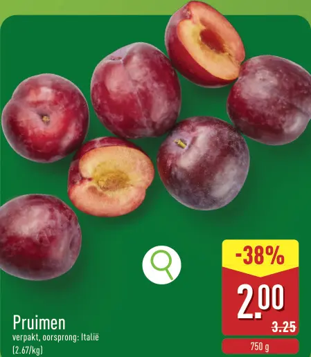 Promotie: Pruimen