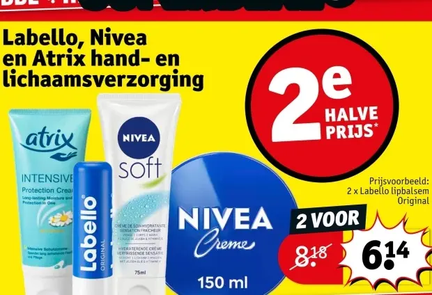 Promotie: hand- en lichaamsverzorging