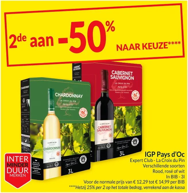 Promotie: IGP Pays d'Oc Expert Club - La Croix du Pin