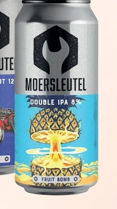 Aanbieding: Moersleutel Fruit Bomb (GRATIS glas bij 6 blikken)