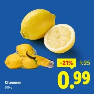 Aanbieding: Citroenen