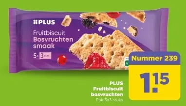 Fruitbiscuit Bosvruchten