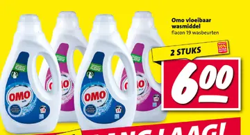 Aanbieding: Omo vloeibaar wasmiddel