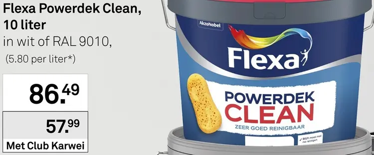 Aanbieding: Powerdek Clean