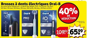Offre: Brosses à dents électriques