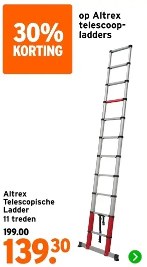 Aanbieding: Telescoopladders