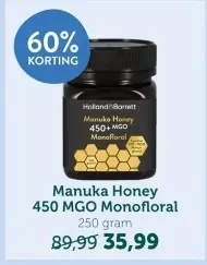 Promotie: Manuka Honey 450 MGO Monofloral