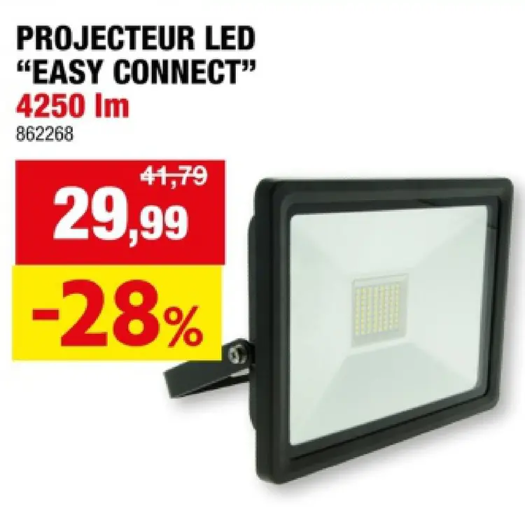 Offre: Projecteur led "easy connect"