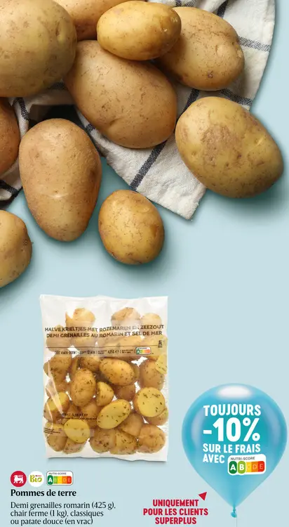 Offre: Pommes de terre