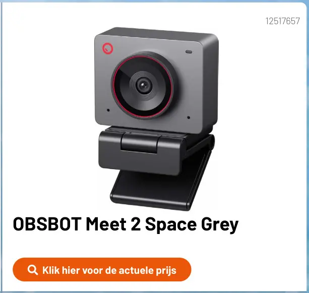 Promotie: OBSBOT Meet 2 Space Grey