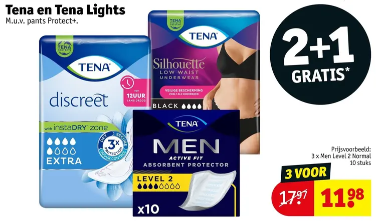 Promotie: Tena en Tena Lights