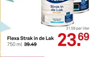 Aanbieding: Flexa Strak in de Lak