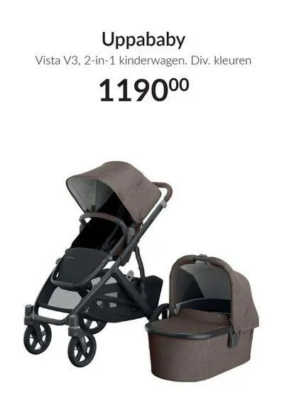 Aanbieding: Vista V3, 2-in-1 kinderwagen