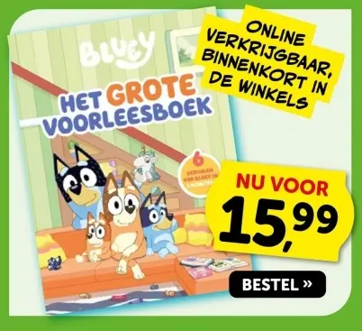 Aanbieding: Bluey Het Grote Voorleesboek