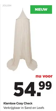Aanbieding: Klamboe Cosy Check