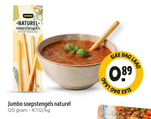 Promotie: Soepstengels naturel