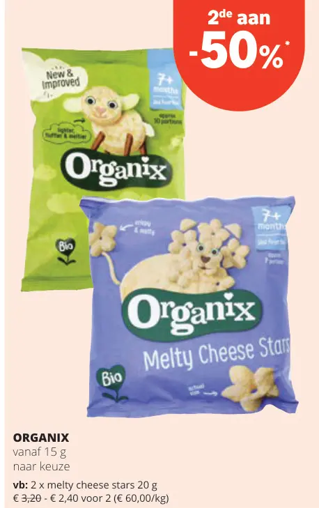 Promotie: Organix