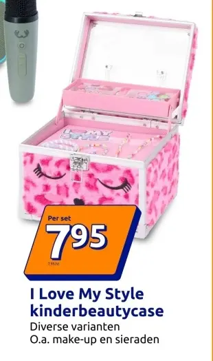 Promotie: I Love My Style kinderbeautycase